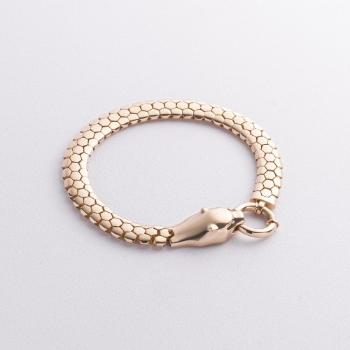 Браслет "Пантера" в желтом золоте б05818