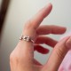Серебряное кольцо "Фантазия" 112855