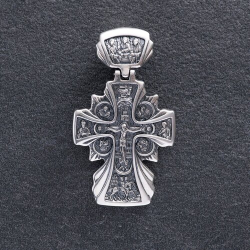 Православный крест "Распятие. Икона Божией Матери "Державная" 131561