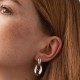 Сережки "Melaine" у білому золоті с09153