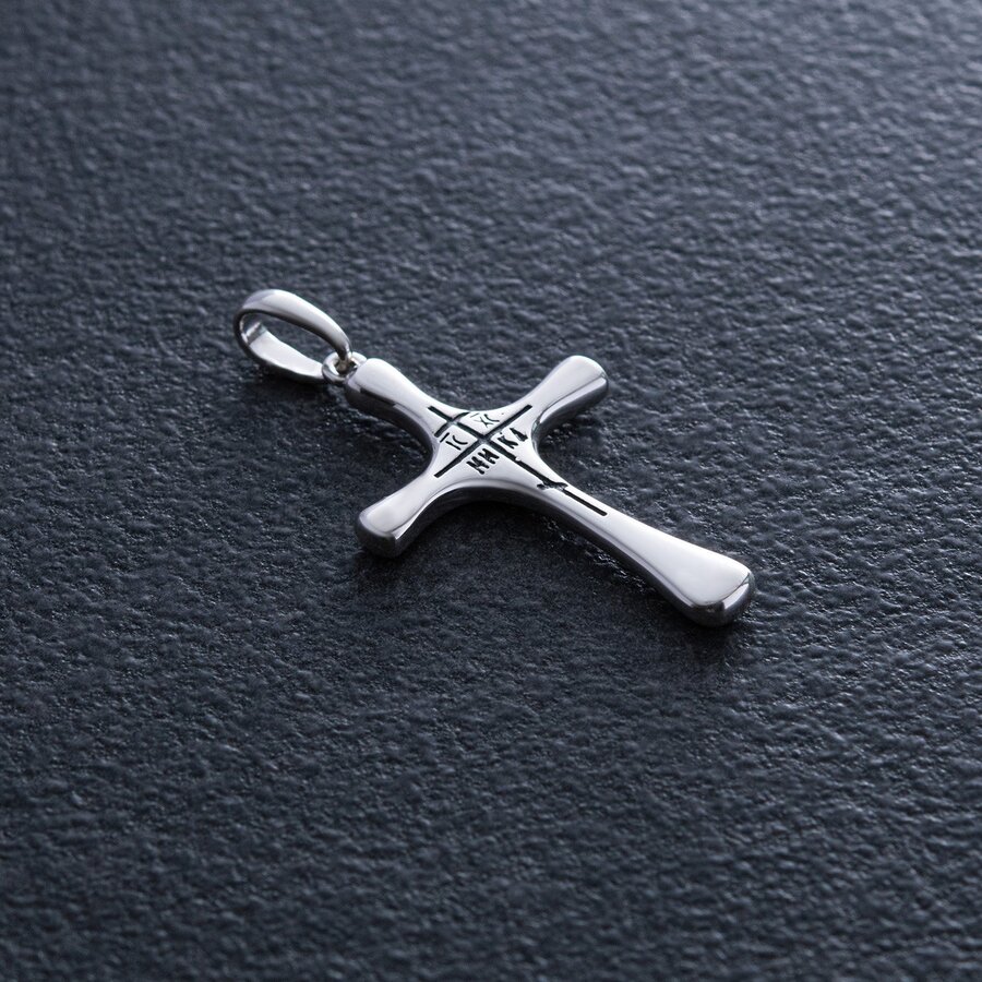 Срібний хрест "Спаси і Збережи" 132979
