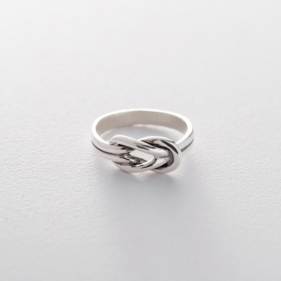 Срібний перстень "Вузол" 112142