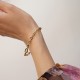 Браслет "Bianca" в желтом золоте б05774