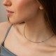 Серебряное колье - цепочка рс133917