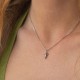Серебряное колье "Ангелочек" 181321