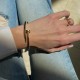 Браслет "Гвоздь" в желтом золоте б05145