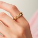 Кольцо "Тереза" в желтом золоте к08540