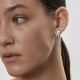 Срібні сережки "Грація" 122705