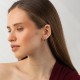 Сережки "Lucy" у червоному золоті с09772