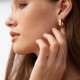 Сережки "Megan" у червоному золоті (Small) с09118