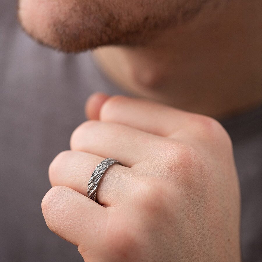 Серебряное кольцо "Скалы" 1282