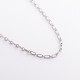 Серебряное колье "Цепочка" 908-01511