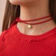 Кулон "Сердечко" в желтом золоте п03951