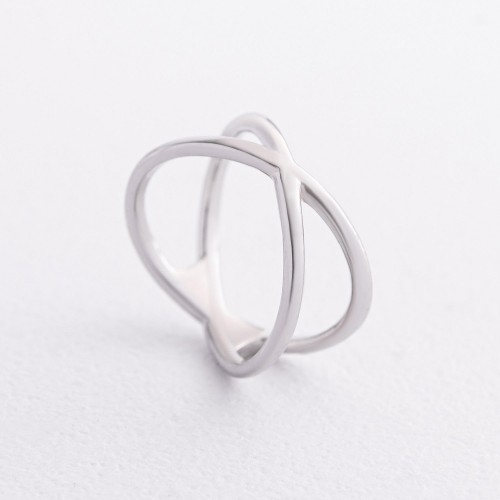 Срібна каблучка "Орбіта" на фалангу 901-00877