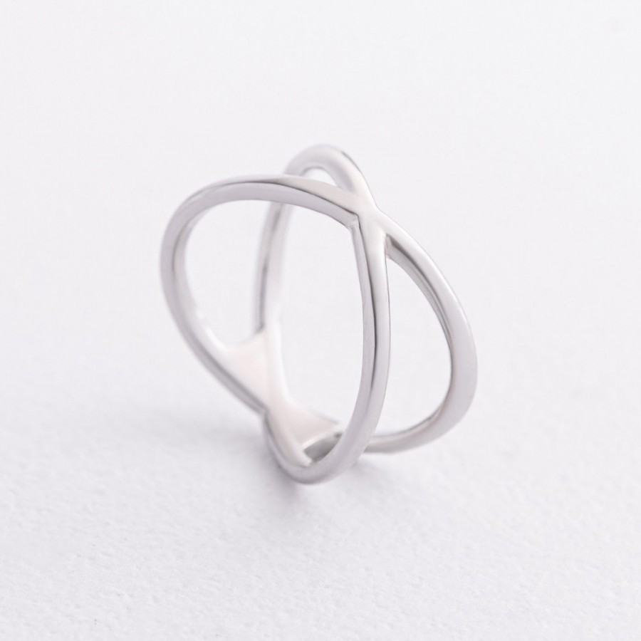 Срібна каблучка "Орбіта" на фалангу 901-00877