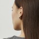 Срібні сережки "Грація" 122705