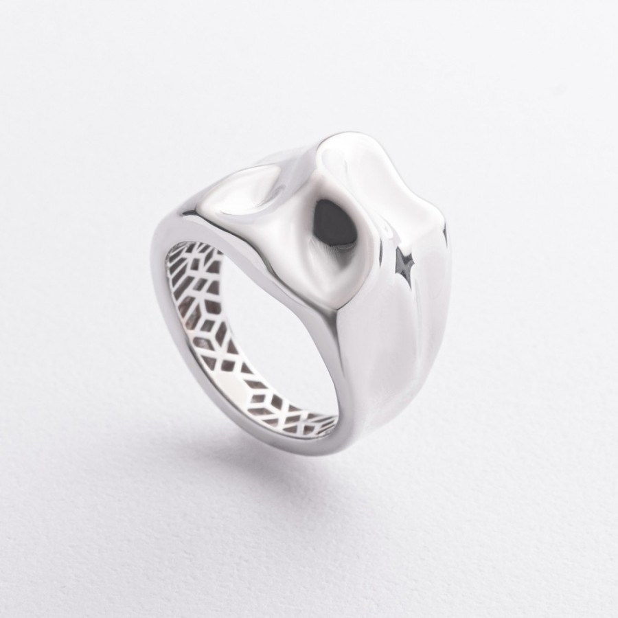 Серебряное кольцо "Scarlett" 112868