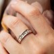Серебряное кольцо "Gina" 112856