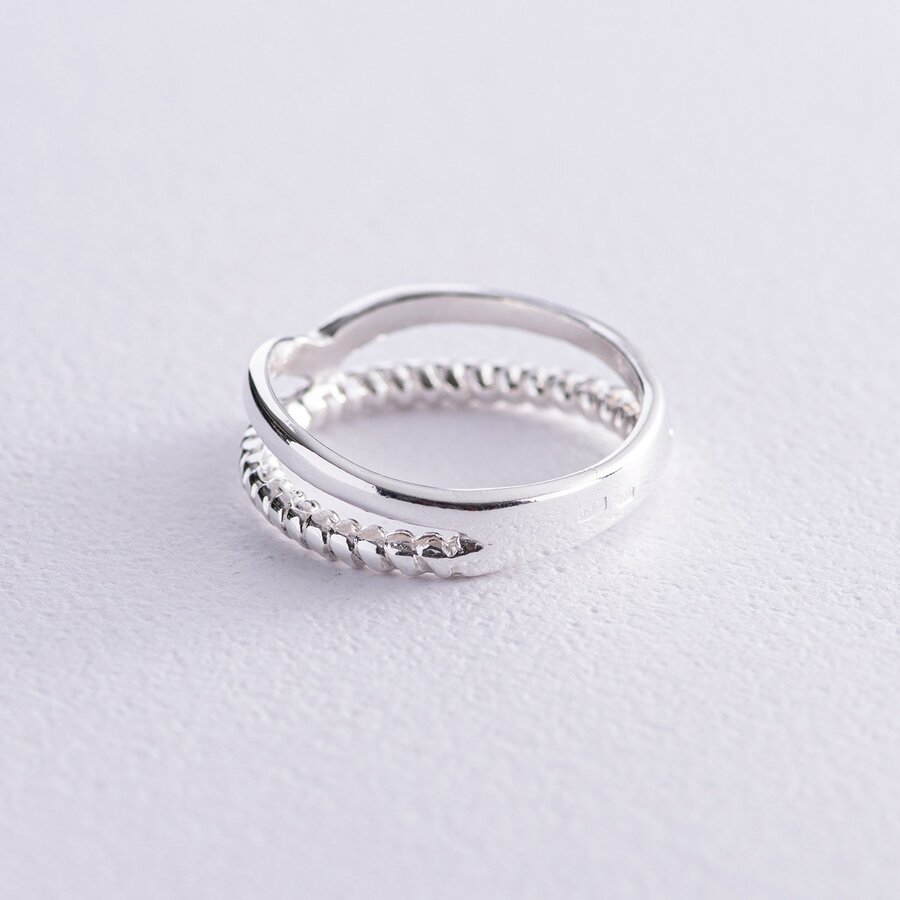 Серебряное кольцо "Эдита" 112654