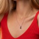 Серебряный кулон с аметистом 3990р-AMET
