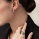 Серебряное кольцо "Змея" 3853