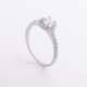 Серебряное кольцо с фианитами 901-00182