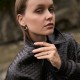 Кольцо "Веточка" (белое золото) к07967