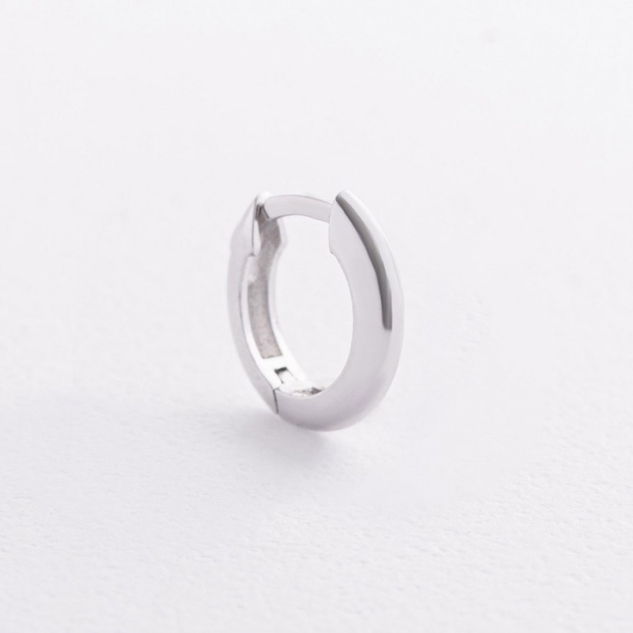 Золота моносережка на хрящик с09608