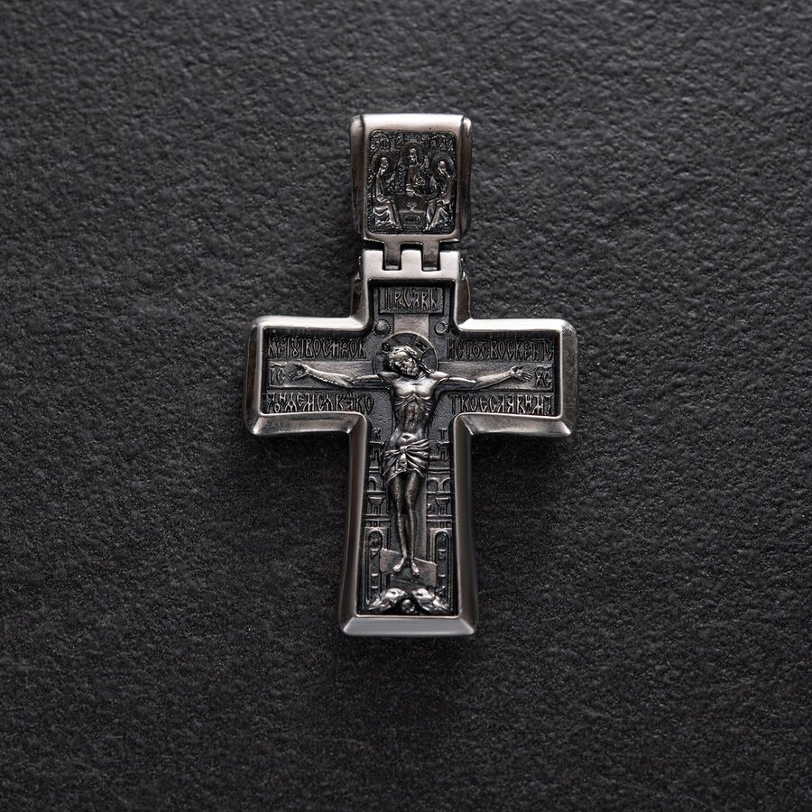 Православний хрест зі срібла 131924