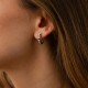 Серебряные серьги "Mona" 123524