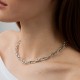 Колье "Mikaela" в белом золоте кол02658