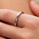 Серебряное кольцо "Бесконечность" 7161род