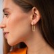 Сережки "Roxana" у жовтому золоті с09205