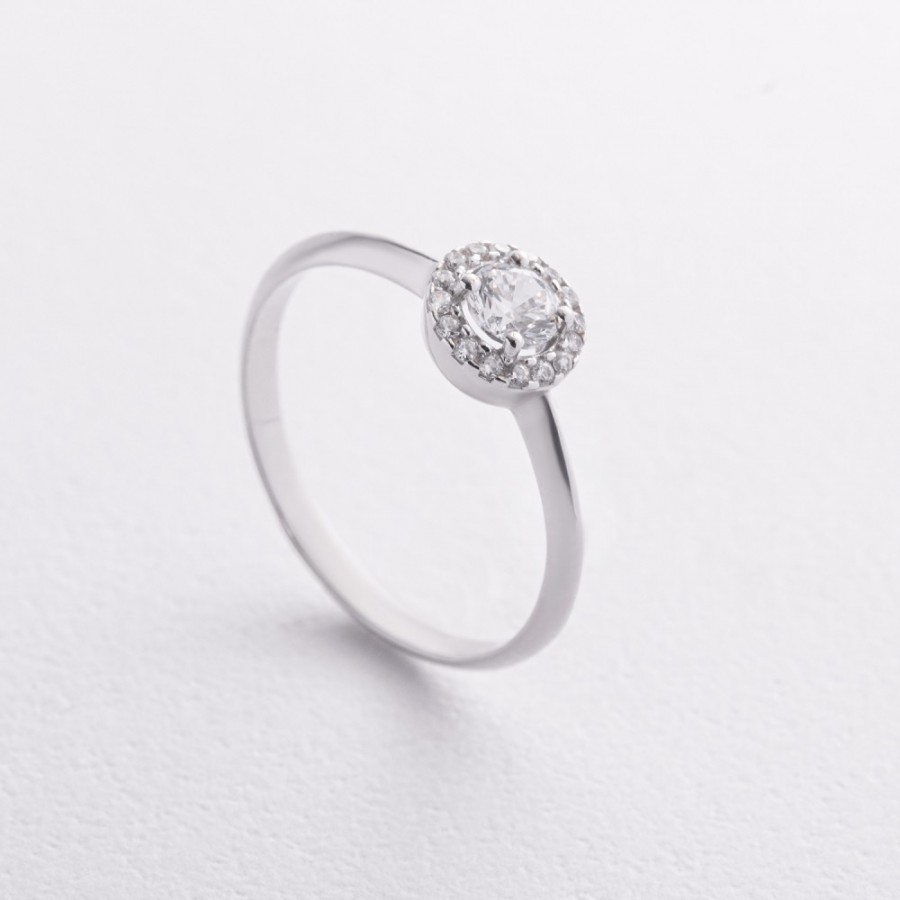 Серебряное кольцо (куб. цирконий) 1920/1р-CZ