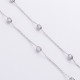 Серебряный браслет с фианитами 905-01593
