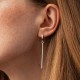 Серебряные серьги "Лаконичность" 122730