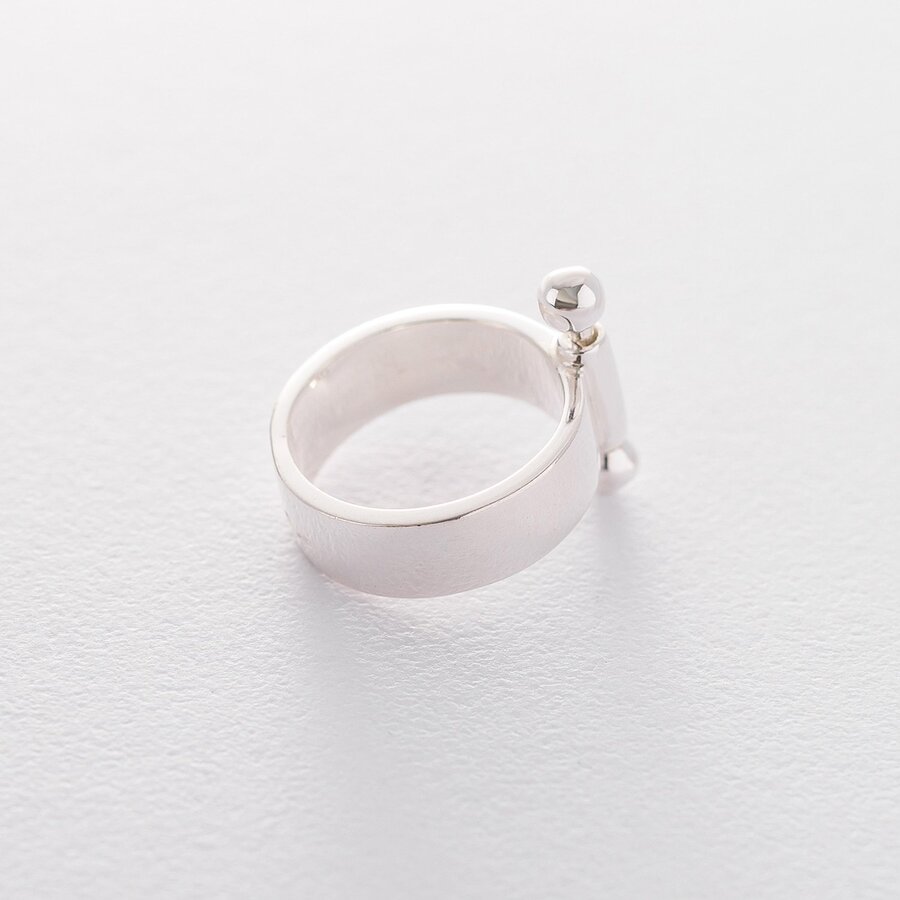 Срібний перстень "Новий стиль" 112216