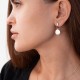 Сережки "Монетки" в жовтому золоті с07624