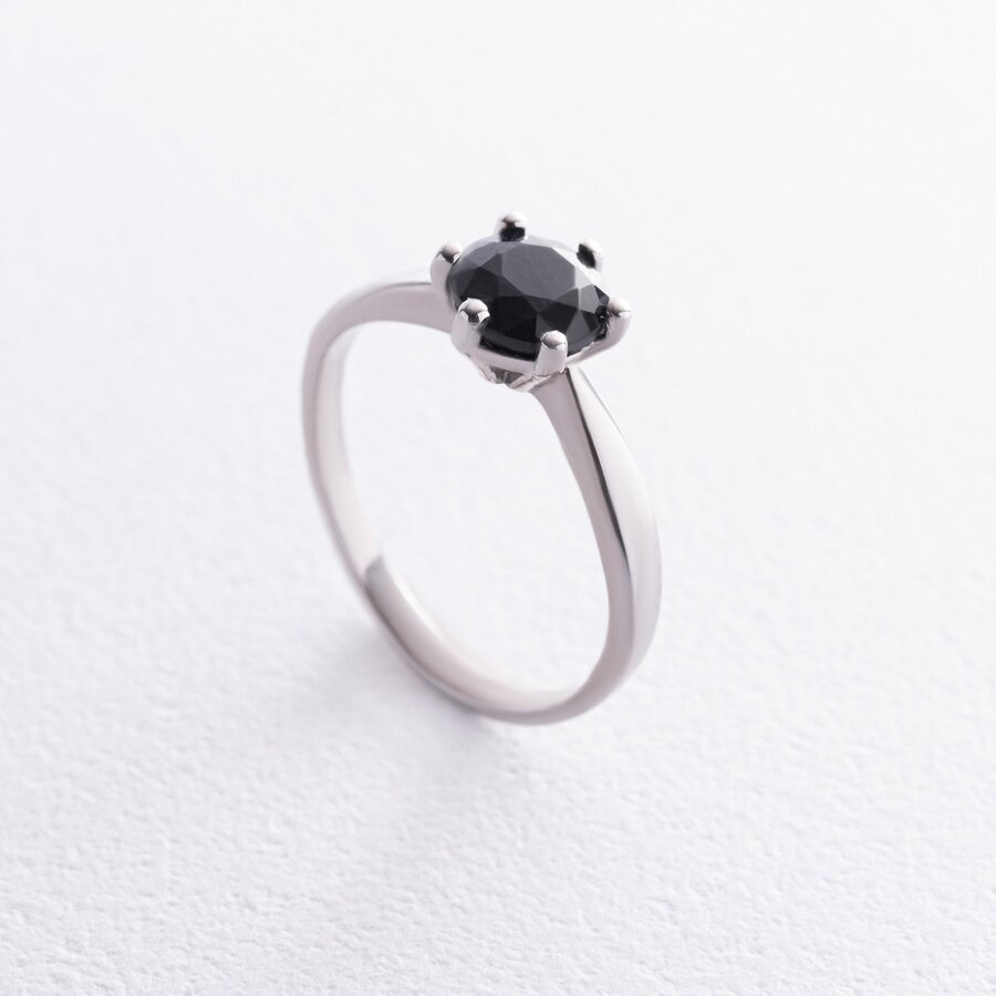 Серебряное кольцо с сапфиром GS-01-017-31