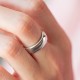 Серебряное кольцо "Anita" 112859