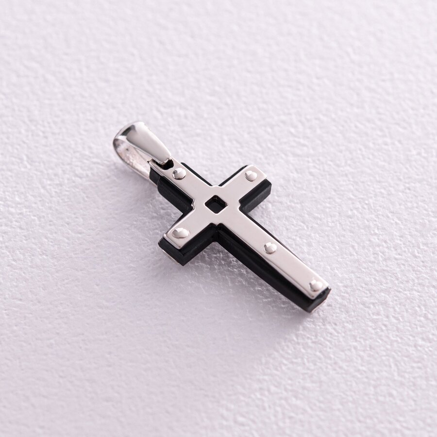 Срібний хрестик (полімер) 133158