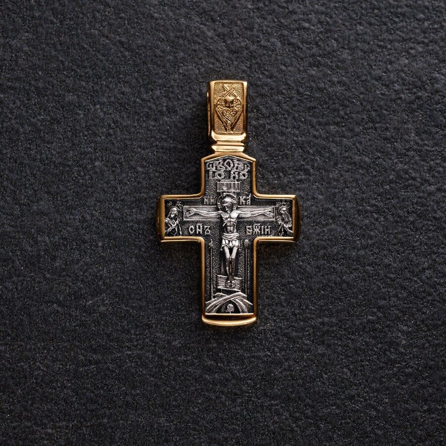 Православный крест "Распятие Христово. Деисус" 132901