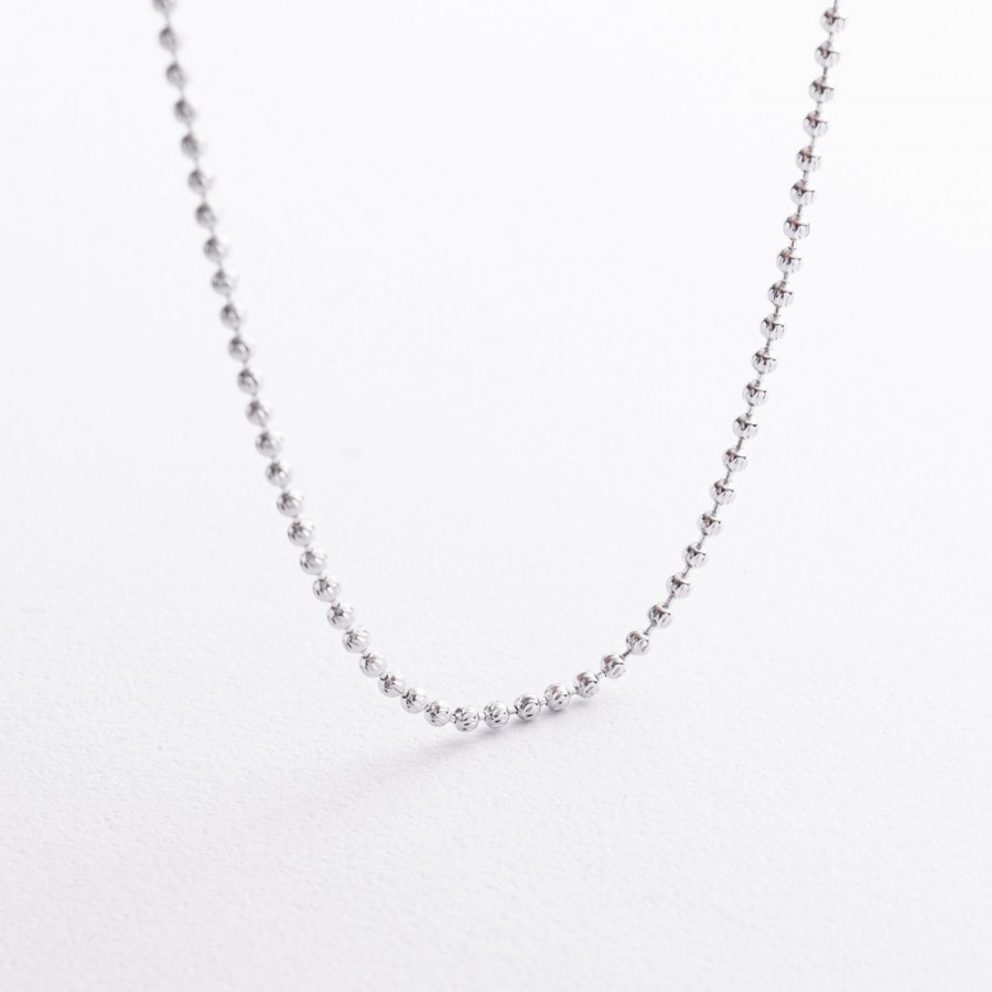 Срібний ланцюжок Кульковий 15250