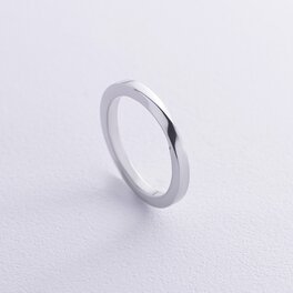 Серебряное кольцо "Бесконечность" 7161
