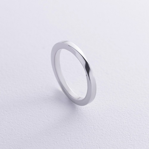 Серебряное кольцо "Бесконечность" 7161род