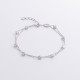 Серебряный браслет с фианитами 905-01593
