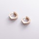 Сережки "Loren" у жовтому золоті с08946