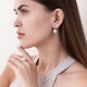 Срібні сережки з перлами 2449/1р-PWT