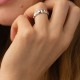 Серебряное кольцо "Nicole" 7237