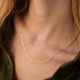 Золотая цепочка Якорное плетение ц00246